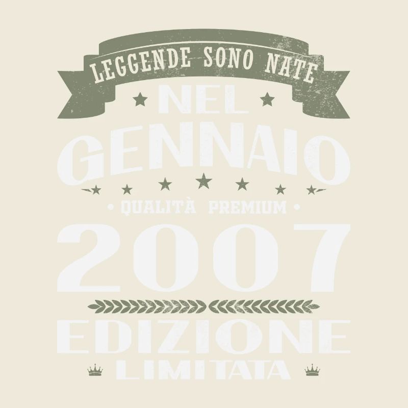 Januar 2007 Vintage Geburtstagsgeschenk