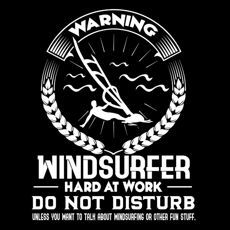 Windsurfing Windsurfer Hard At Work