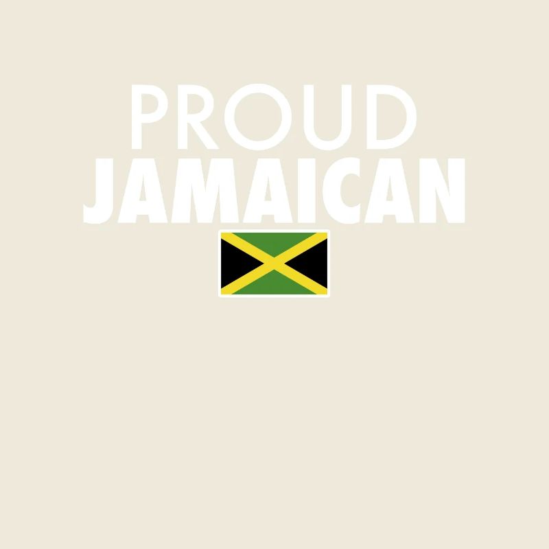 Fier drapeau jamaïcain de la Jamaïque