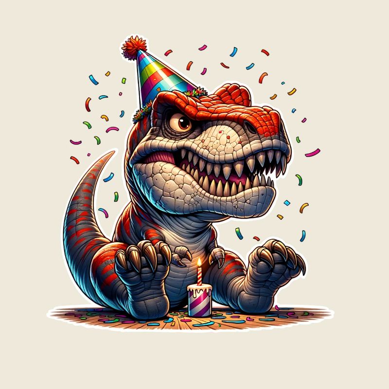 Dinosaurier Geburtstag Dino T Rex