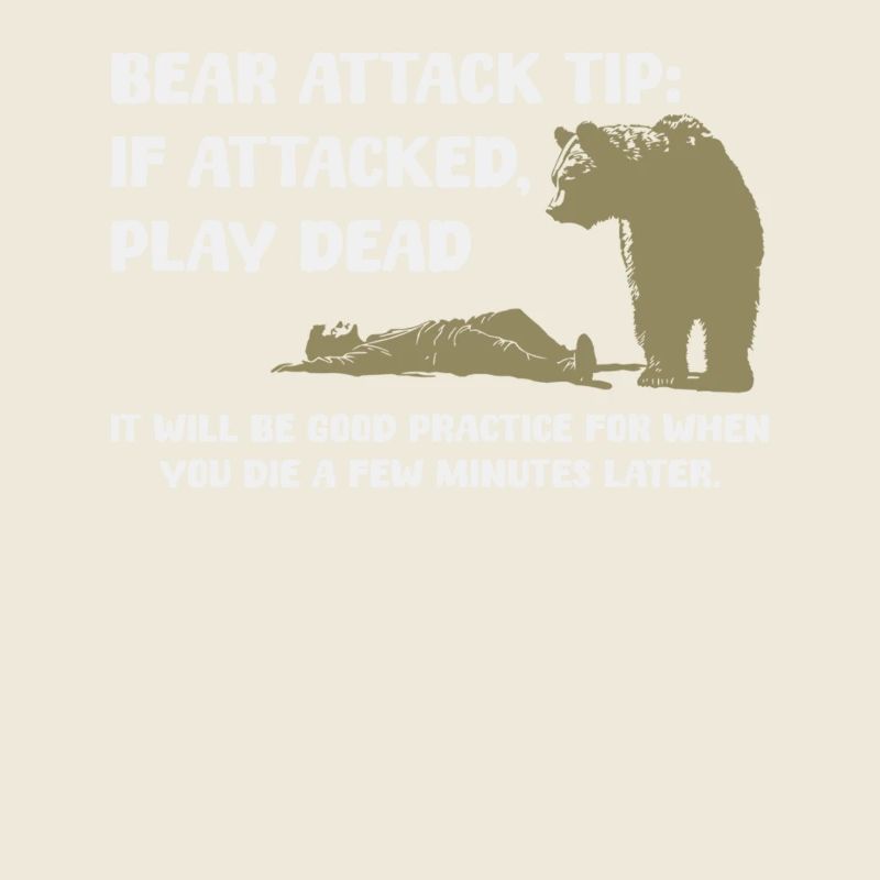 Bear Attack Tip: Feign Death for Attack