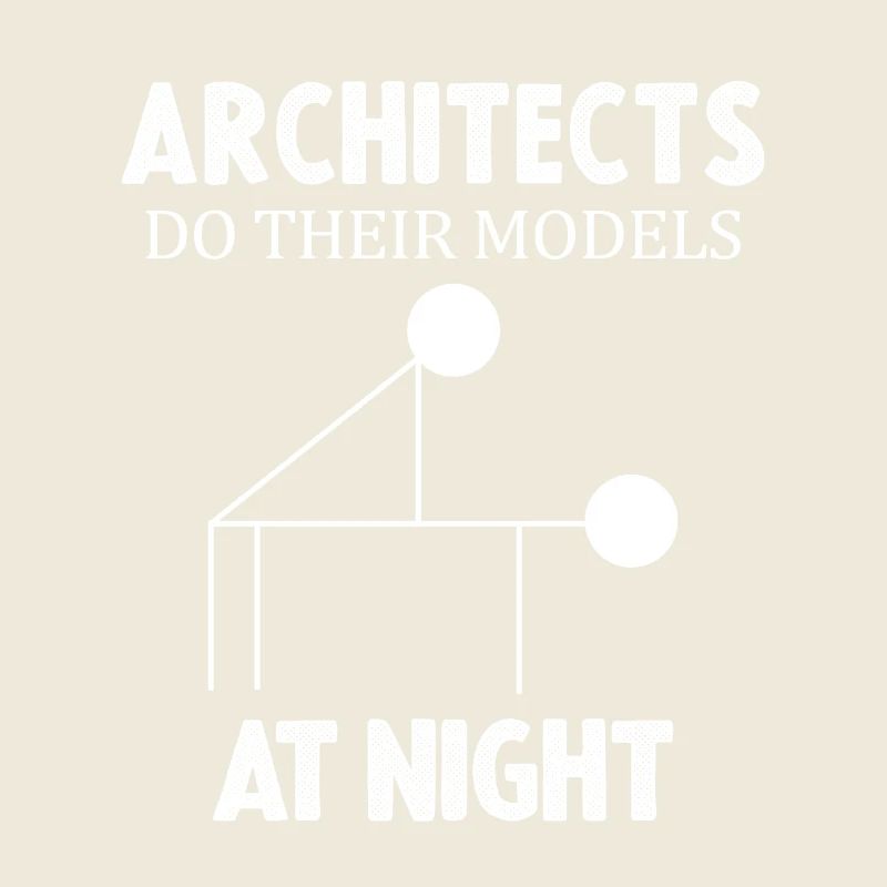 Architects make their models at night