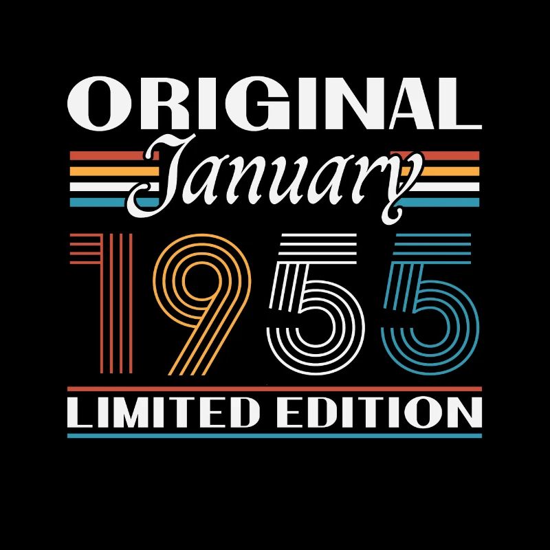 70 Ans Cadeau D'anniversaire Nées En Janvier 1955