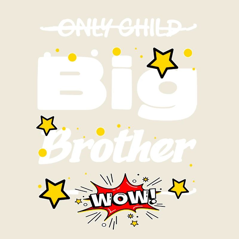 Nur Einzelkind Bruder comic stil