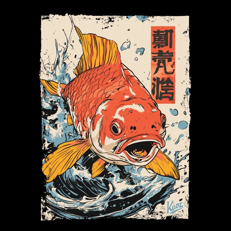 Japanese Koi Fish