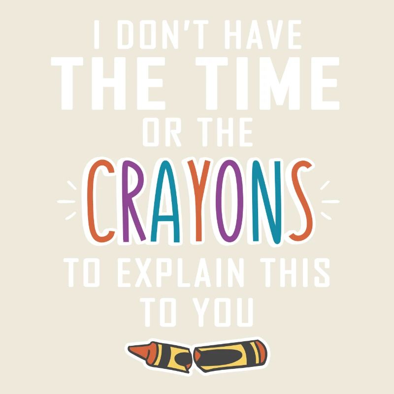 Pas de temps pour vos explications aux crayons