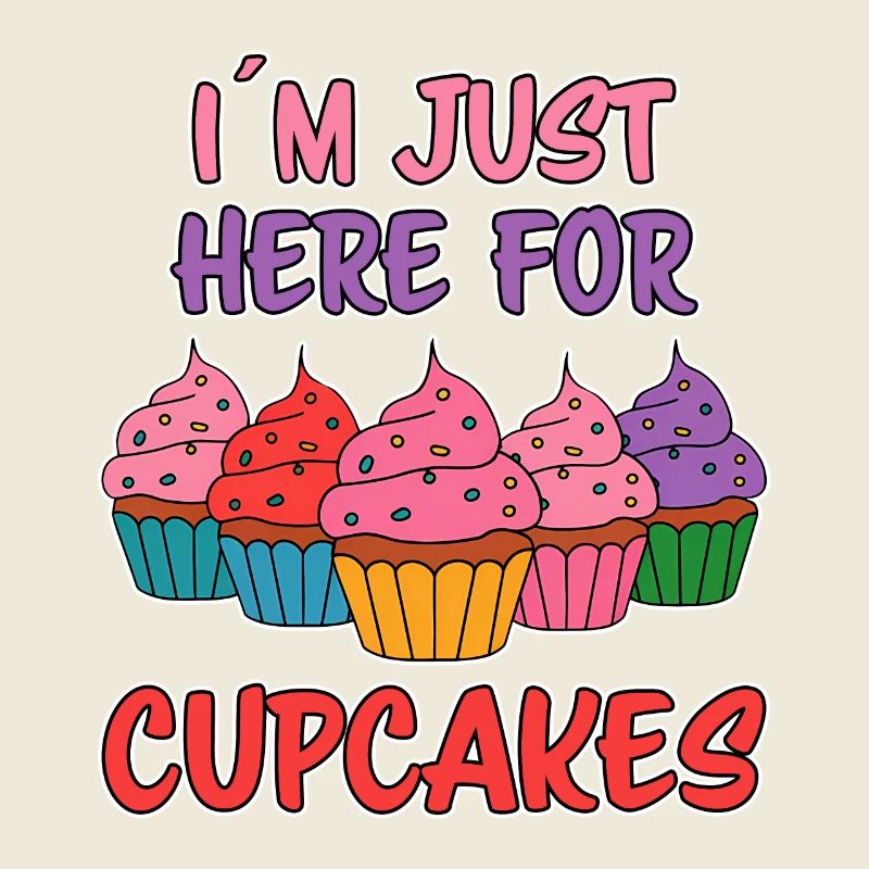 Cupcake Dire Cupcakes Drôle Cupcake Cadeau