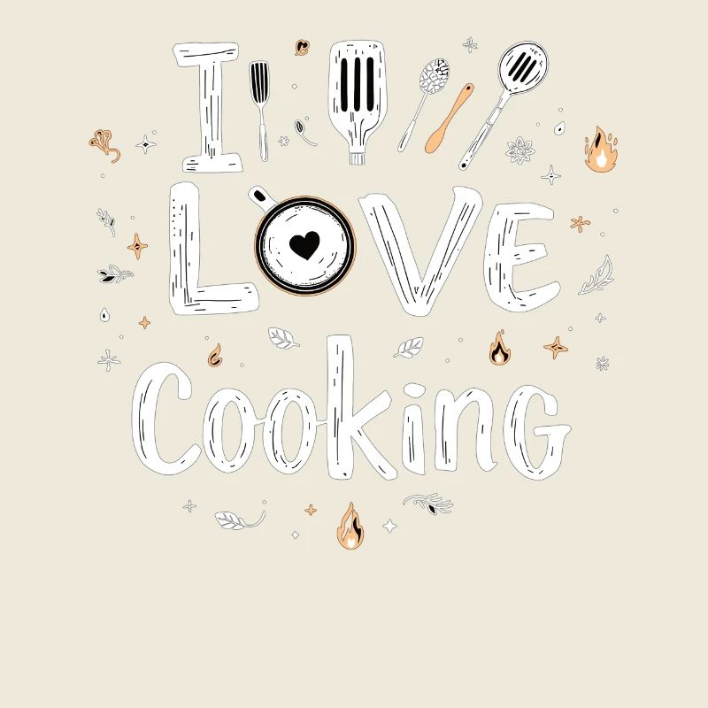 I Love Cooking Kochen Koch Küche Kochen Koch