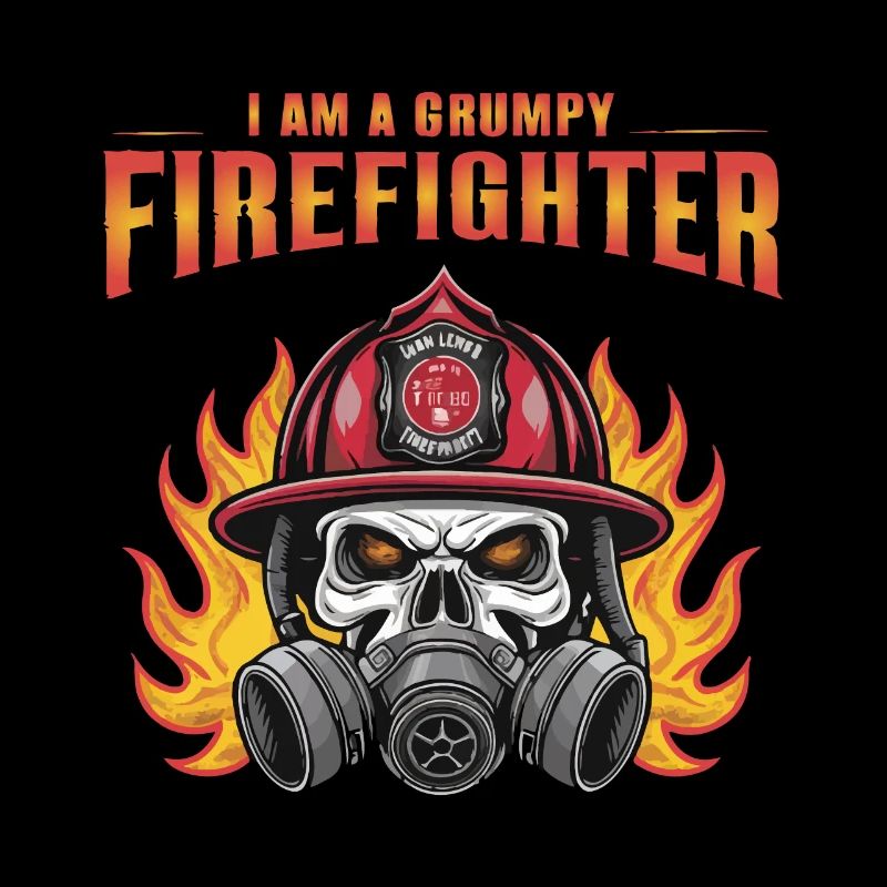 I AM A GRUMPY FIREFIGHTHER