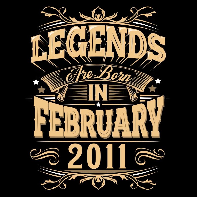 Légende de l’anniversaire de février 2011