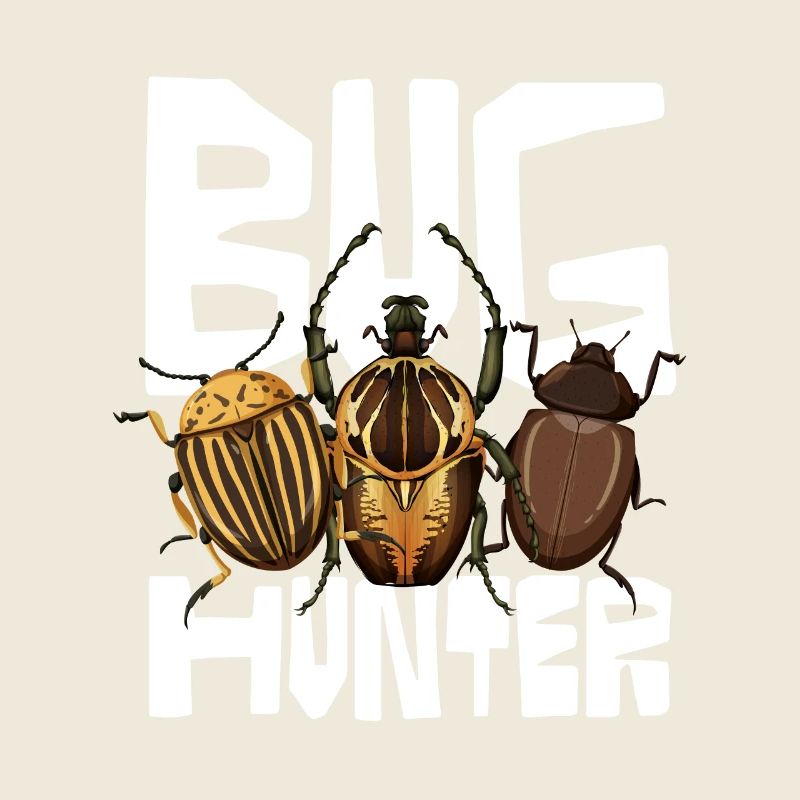 Bug Hunter Insect Lover Design