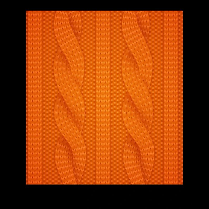 Orange Knitted Pattern Design Orange Knitted