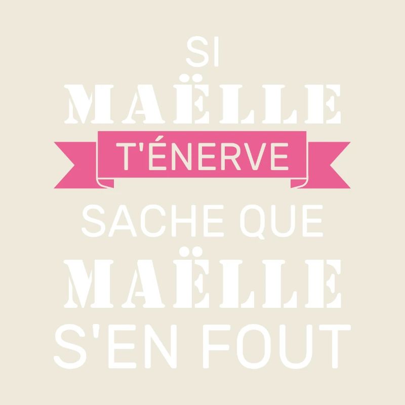 Wenn Gaëlle dich nervt, sei dir bewusst, dass Gaëlle sich einen Dreck darum schert