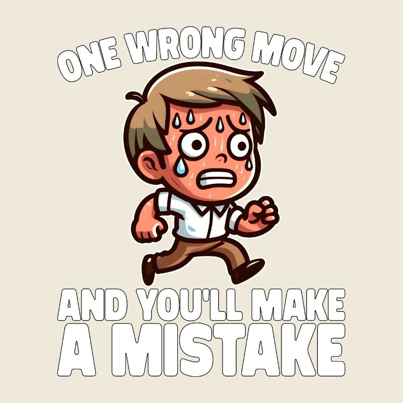 ONE WRONG MOVE AND YOU LL MAKE A MISTAKE