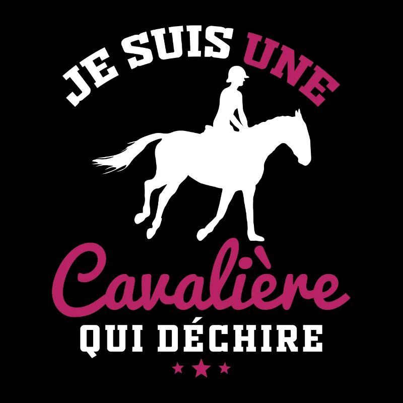 Je Suis Une Cavalière Qui Déchire Cadeau