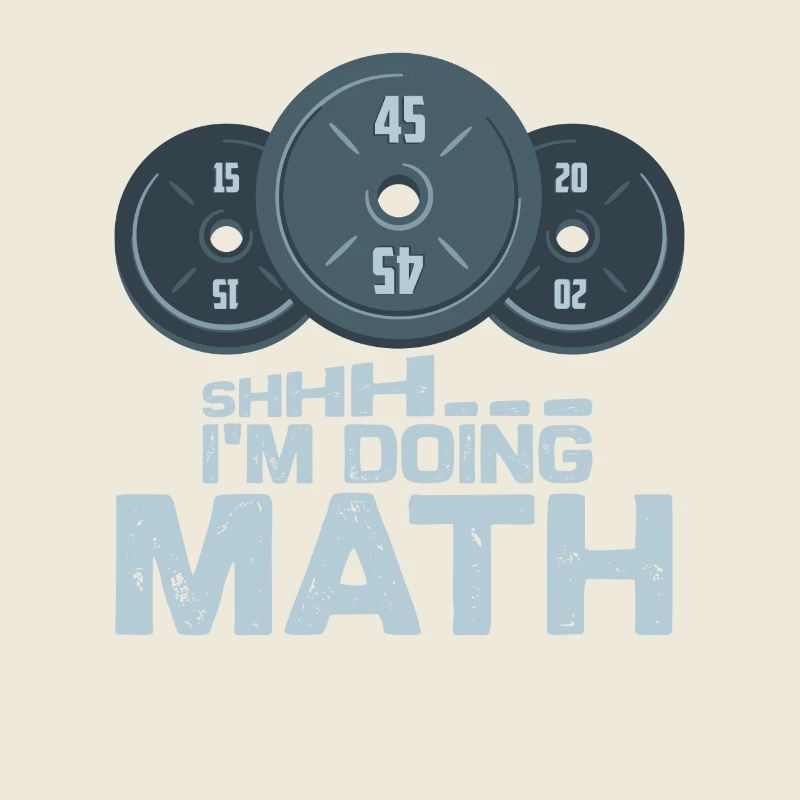 Chut... Je fais des maths, de l’haltérophilie