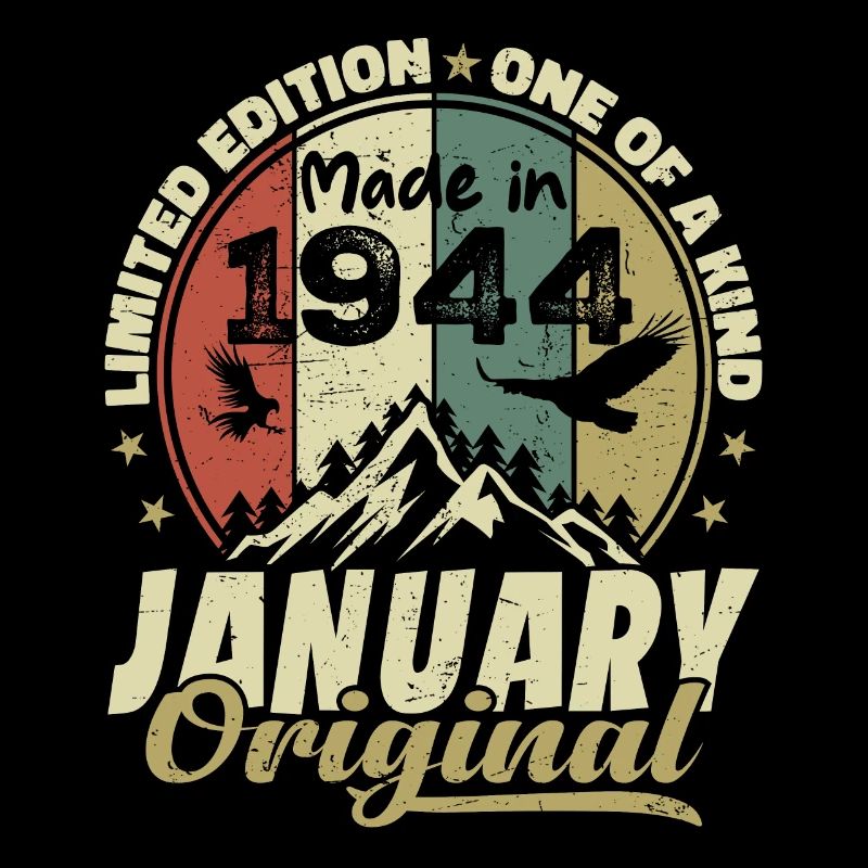 Anniversaire Janvier 1944 - Original Janvier 1944
