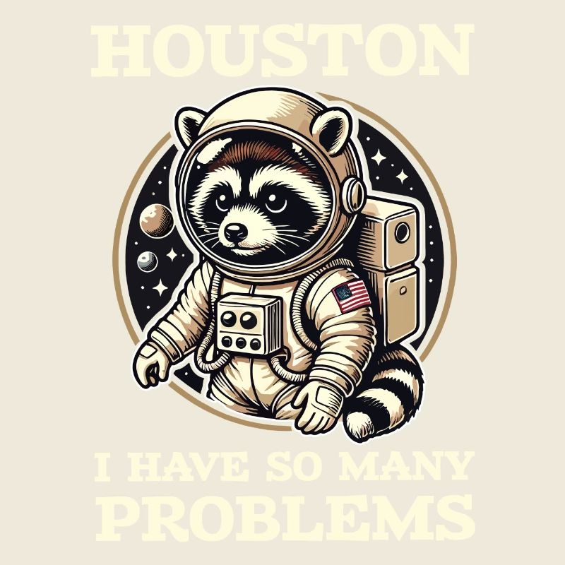 Houston, j’ai tellement de problèmes de raton laveur