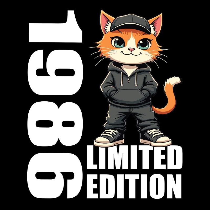 Edition Limitée 1986 Anniversaire Né 1986