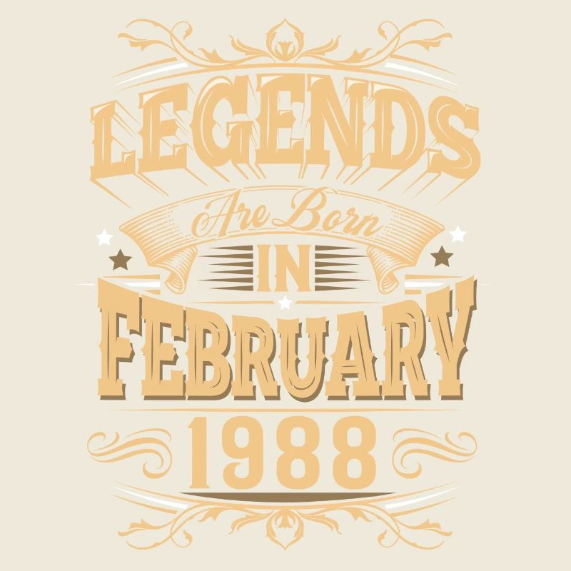 Februar 1988 Geburtstag Legende
