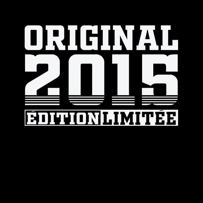 Original 2015 Vintage Retro Birthday Gift