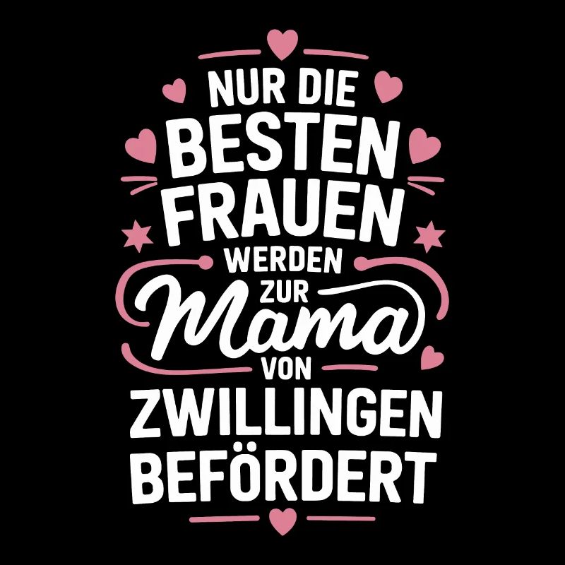 Zwillingsmama Zwillings Mutter, Mama von Zwillinge