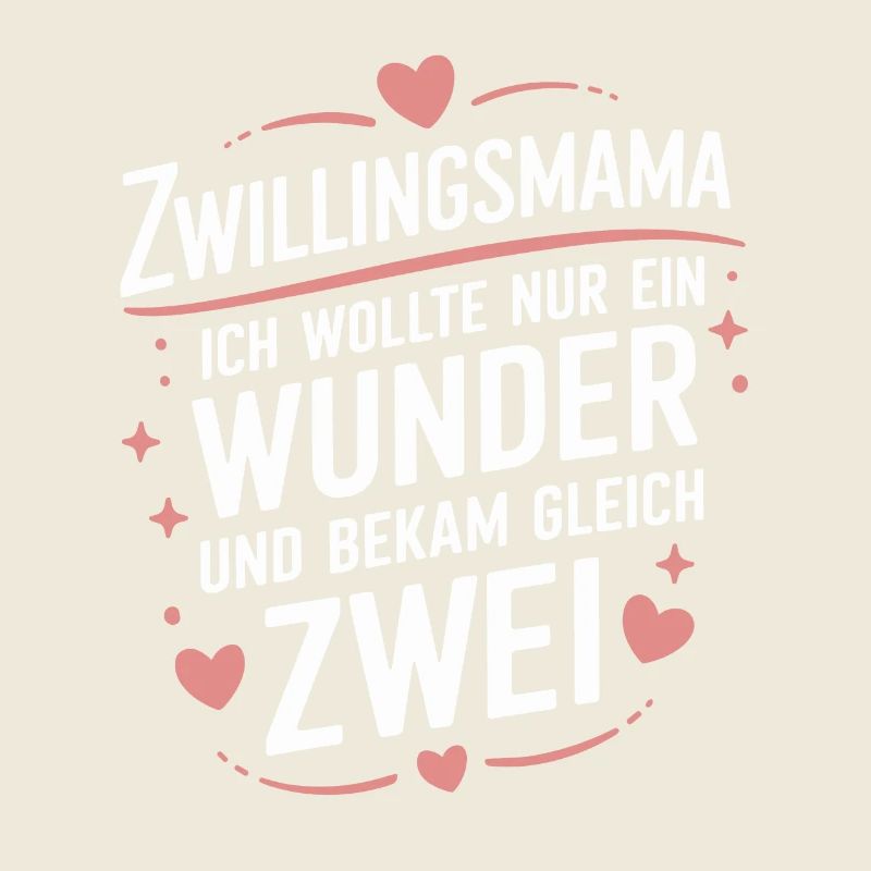 Zwillings Mutter Zwillingsmam
