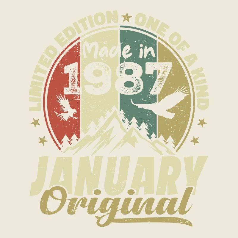 Anniversaire Janvier 1987 - Original Janvier 1987