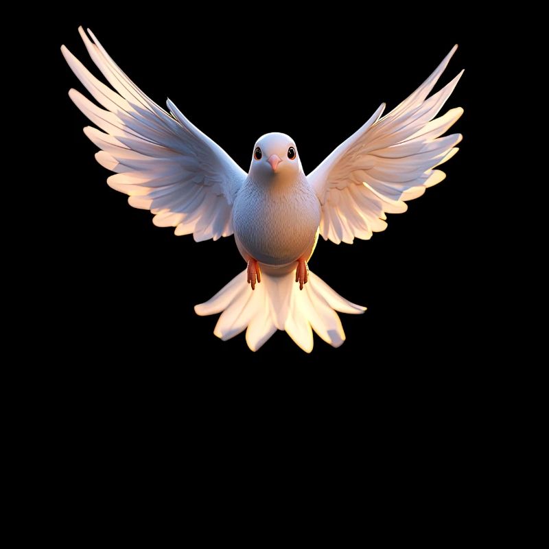 Dove White Peace Peace Wood Dove White Doves