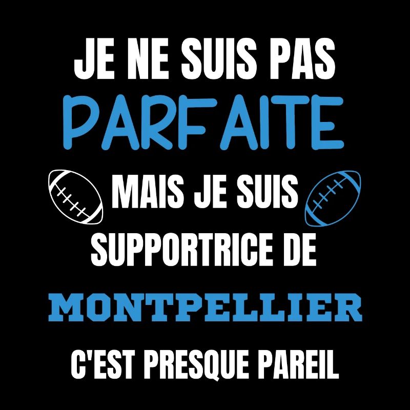 Supportrice Parfaite Montpellier Rugby