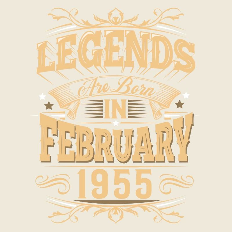 February 1955 Birthday Legend
