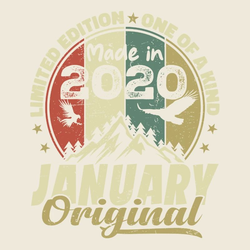 Geburtstag Januar 2020 - Original Januar 2020