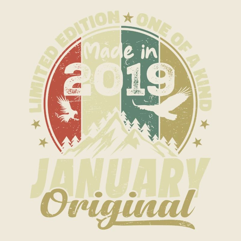 Geburtstag Januar 2019 - Original Januar 2019