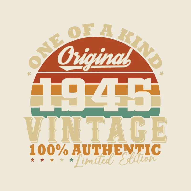 Original 1945 Vintage Birthday Gift