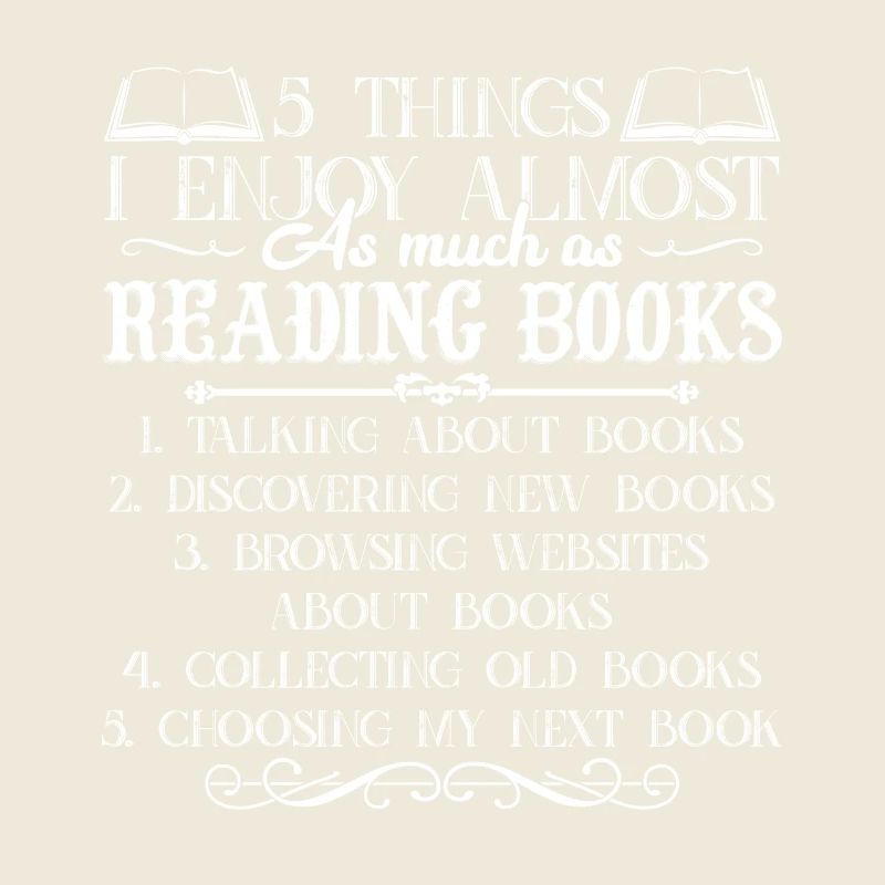 Reading Book 5 Thing I Enjoy Reading Books