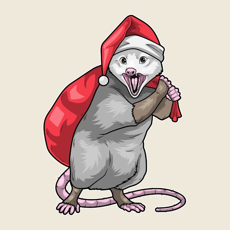 Sac de Noël Possums Noël