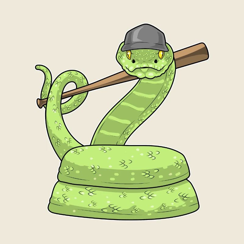 Snake Baseball Batte de baseball