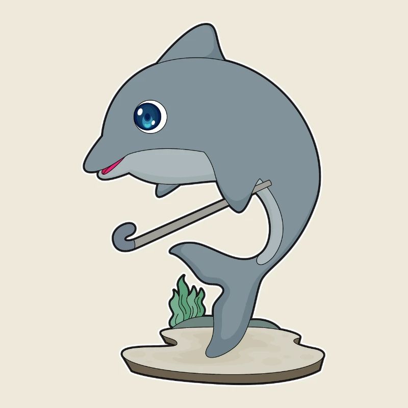Dolphin Bâton de hockey sur gazon
