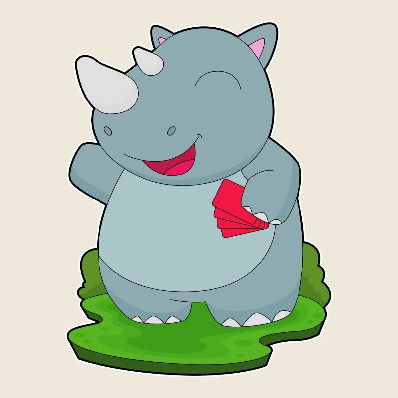 Rhino Poker Poker Cards