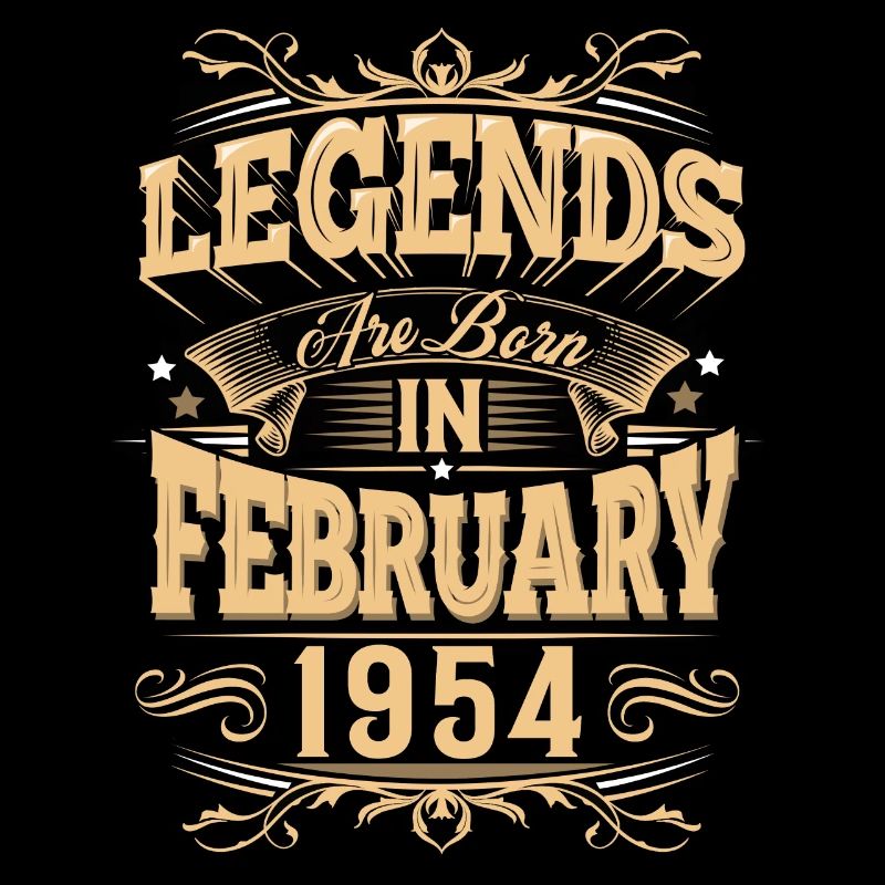 February 1954 Birthday Legend