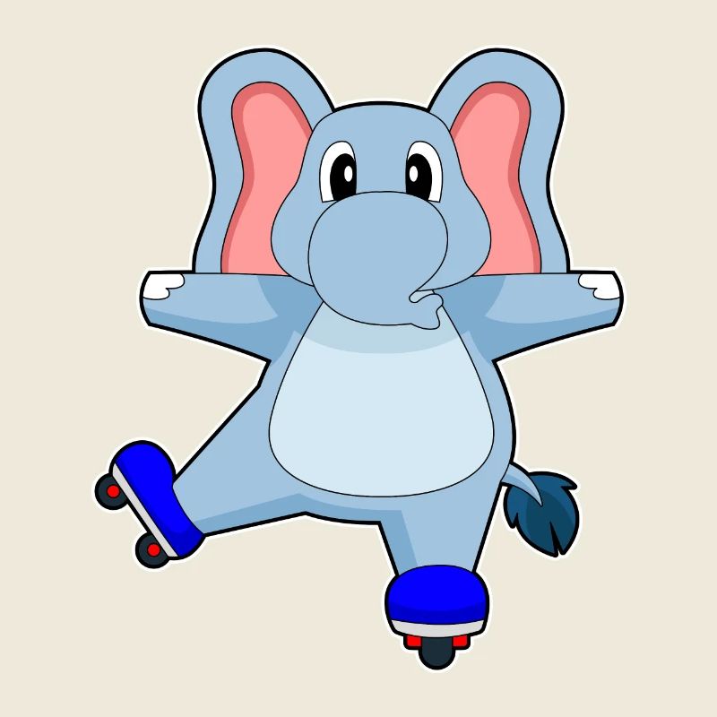 Elefant Inline skating Rollschuhe