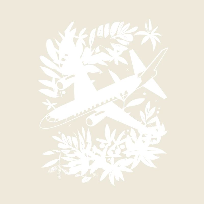 Style de bande dessinée d’avion