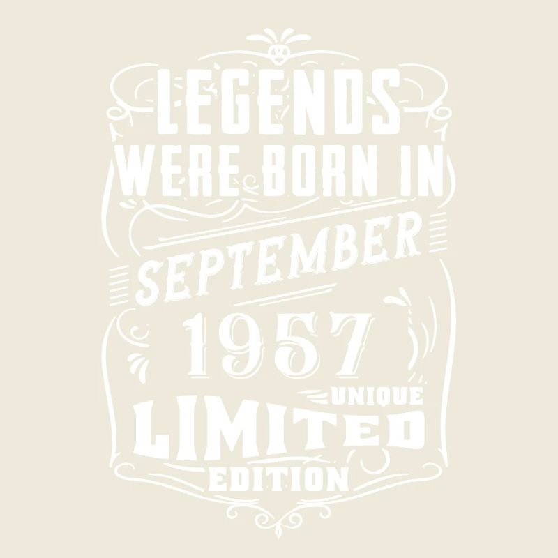 Anniversaire Septembre 1957 Edition Limitée Légende