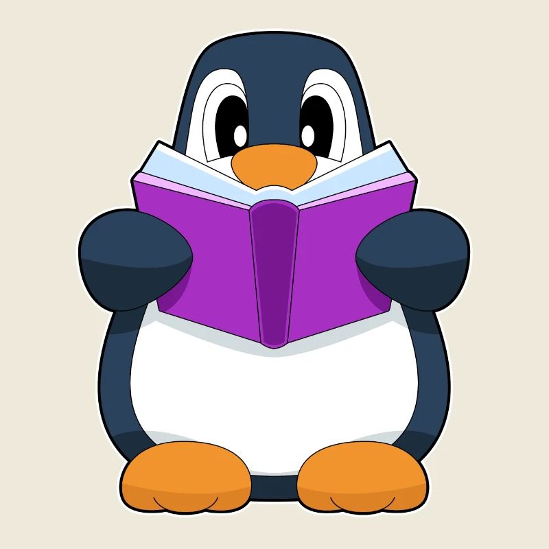 Penguin Nerd Book