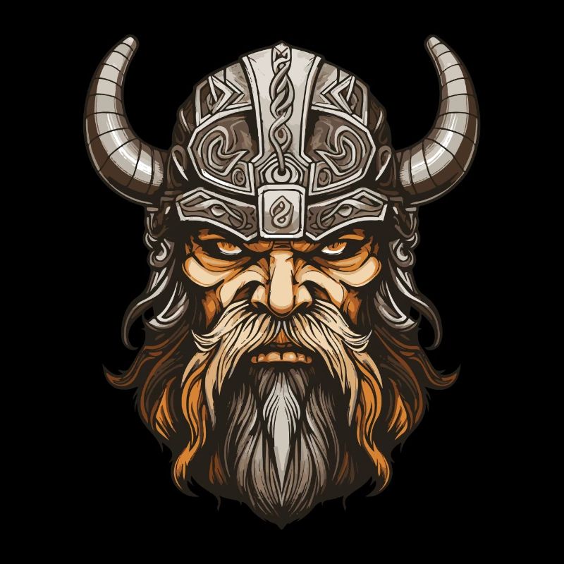 Wikinger Krieger Valhalla Odin