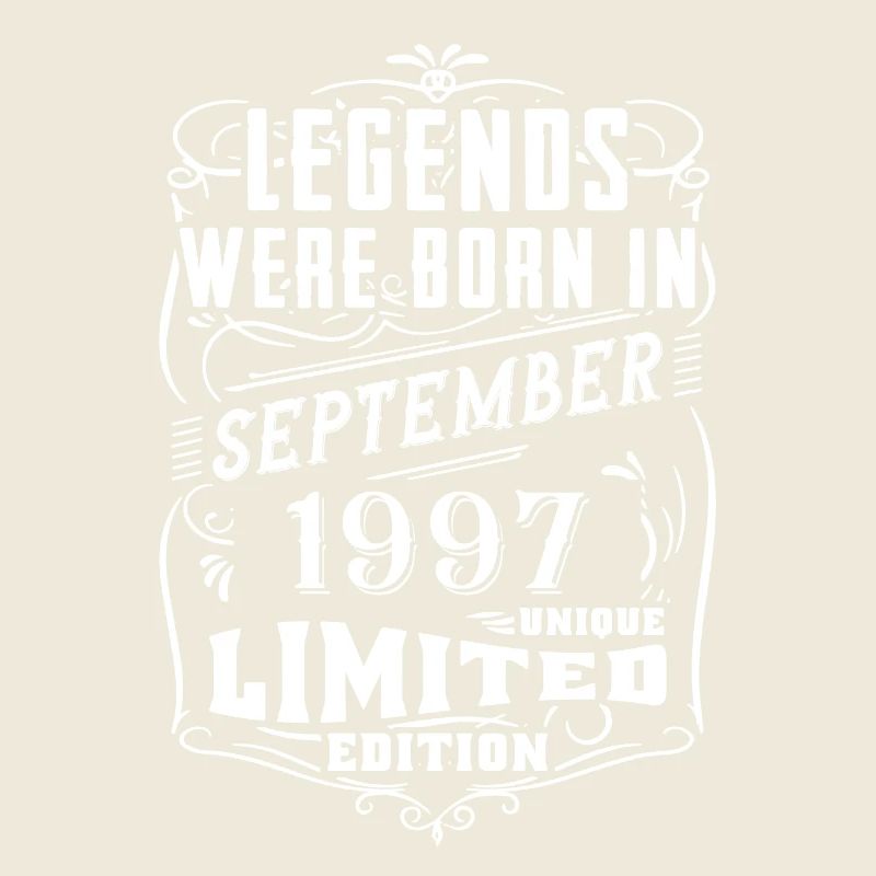 Anniversaire Septembre 1997 Edition Limitée Légende