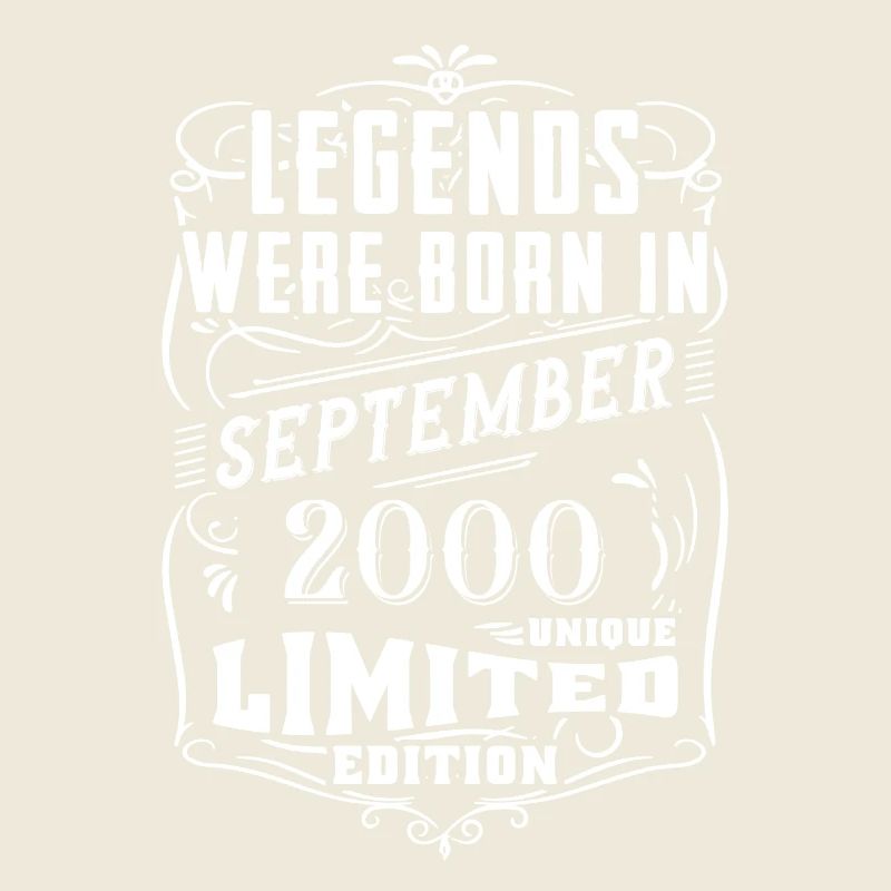 Anniversaire Septembre 2000 Edition Limitée Légende