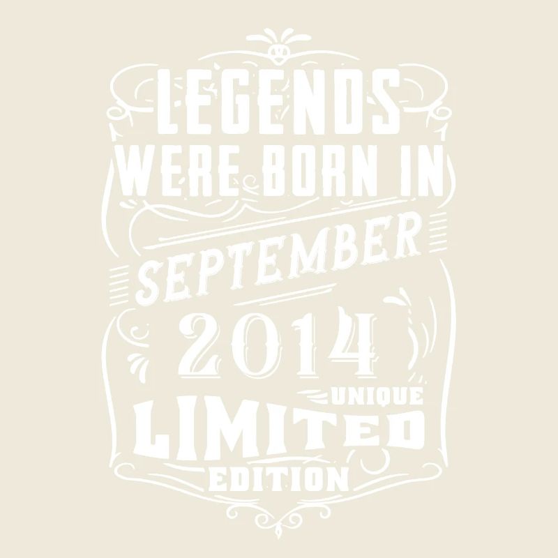 Birthday September 2014 Limited Edition Legend