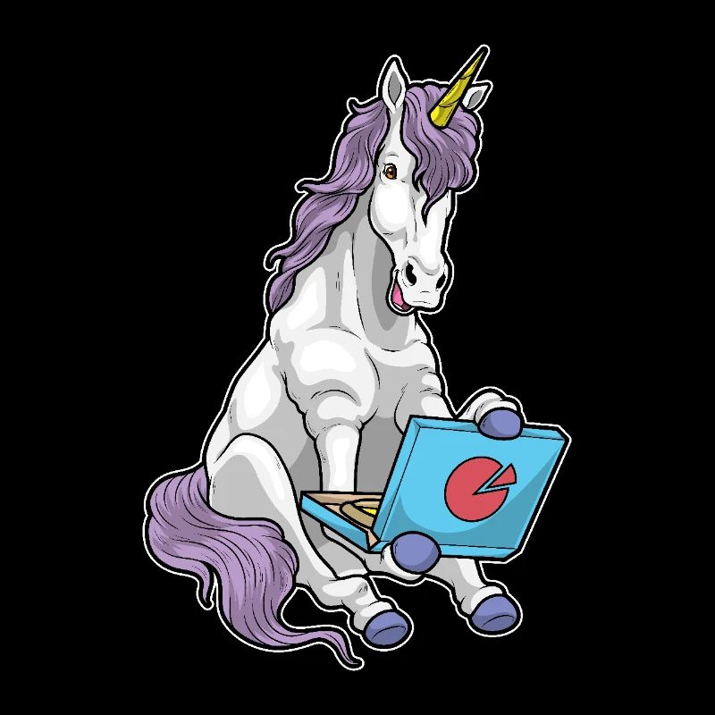 Einhorn Pizza