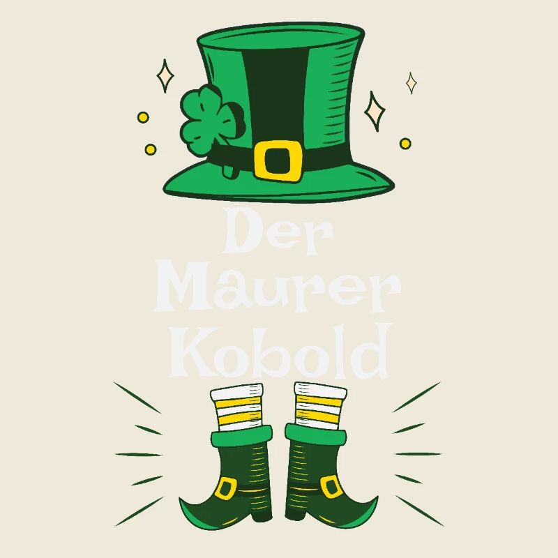 Leprechaun hat for bricklayers for St Patrick's Day